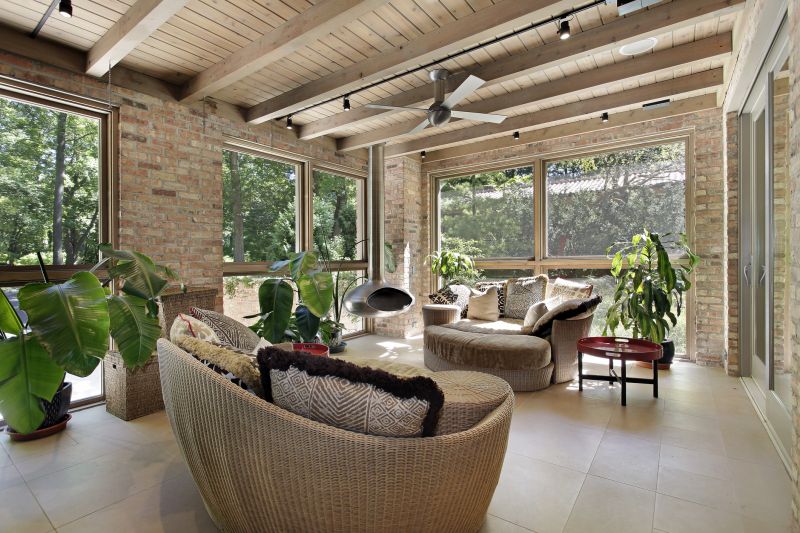 Contemporary Sunroom Interior